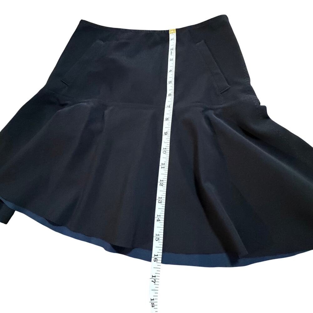 Lululemon "The Everyday Skirt" skirt sz 6 in black A-line w zipper discontinued - Picture 7 of 9